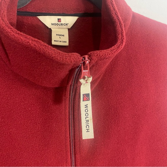 Woolrich Fleece Zip Front Vest - Picture 2 of 5